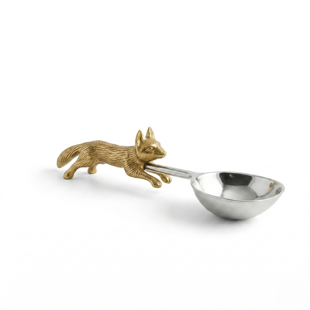 Gold Fox Handle Ice Scoop