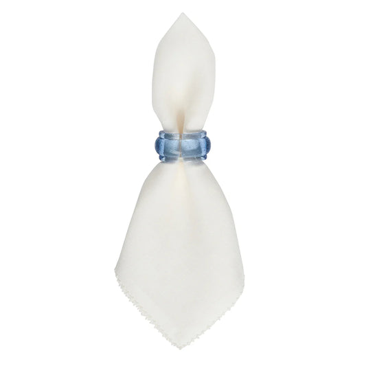 Juliska Provence Napkin Rings - Chambray Set of 4