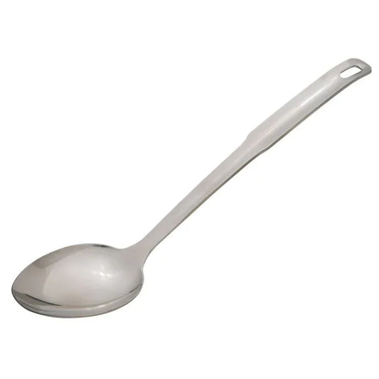 Stainless Steel Solid Serving Spoon, 12.5in - Marcel’s Culinary Experience