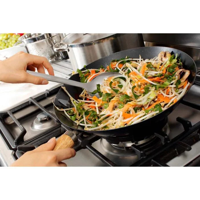 Stainless Steel Solid Serving Spoon, 12.5in - Marcel’s Culinary Experience