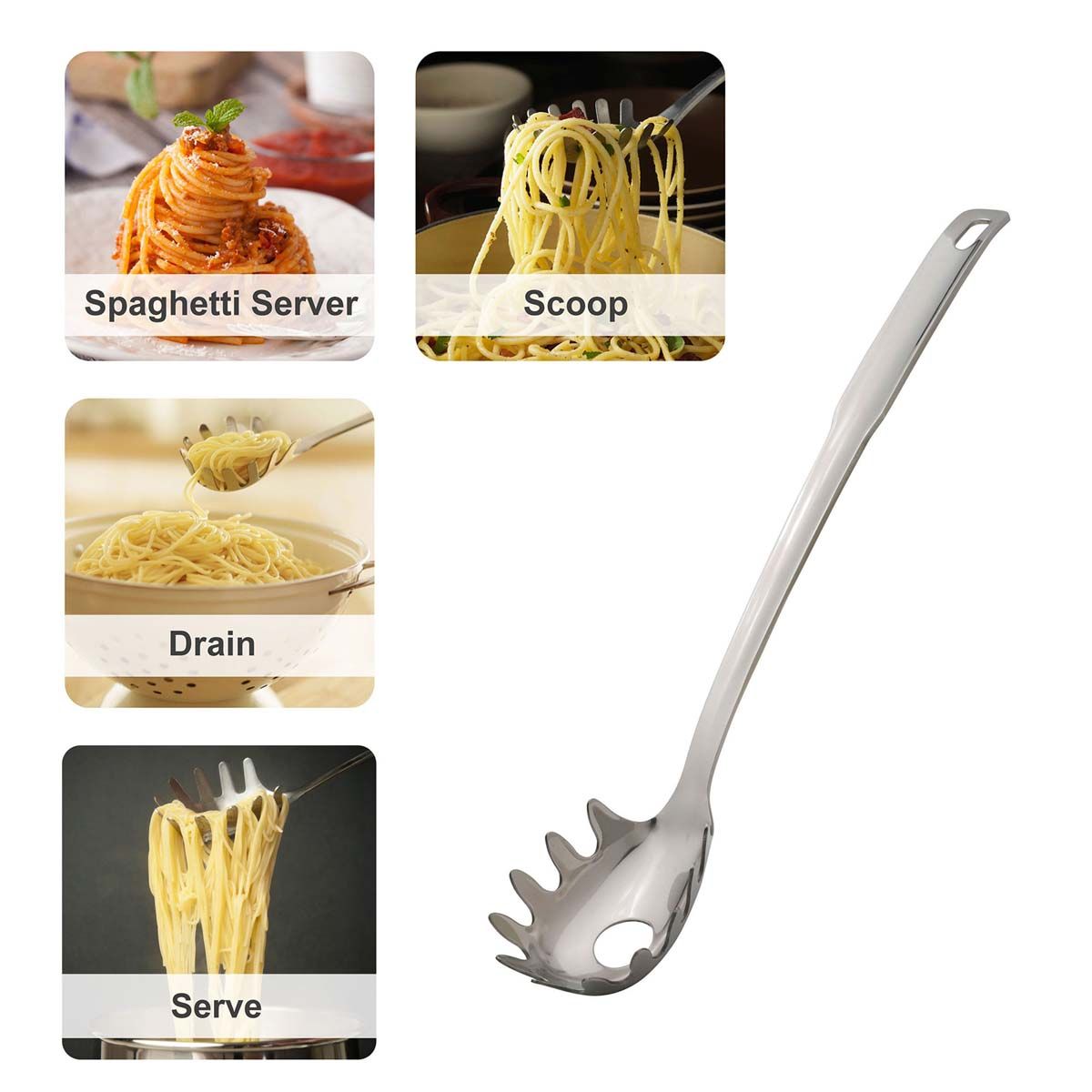 Spaghetti Ladle & Pasta Server 12.5"