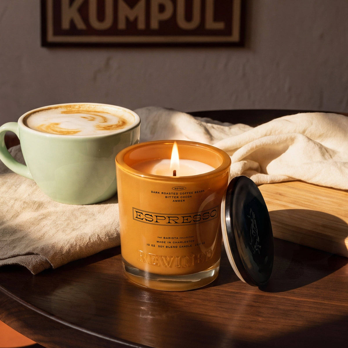 Rewined Barista Espresso Candle, 10 oz