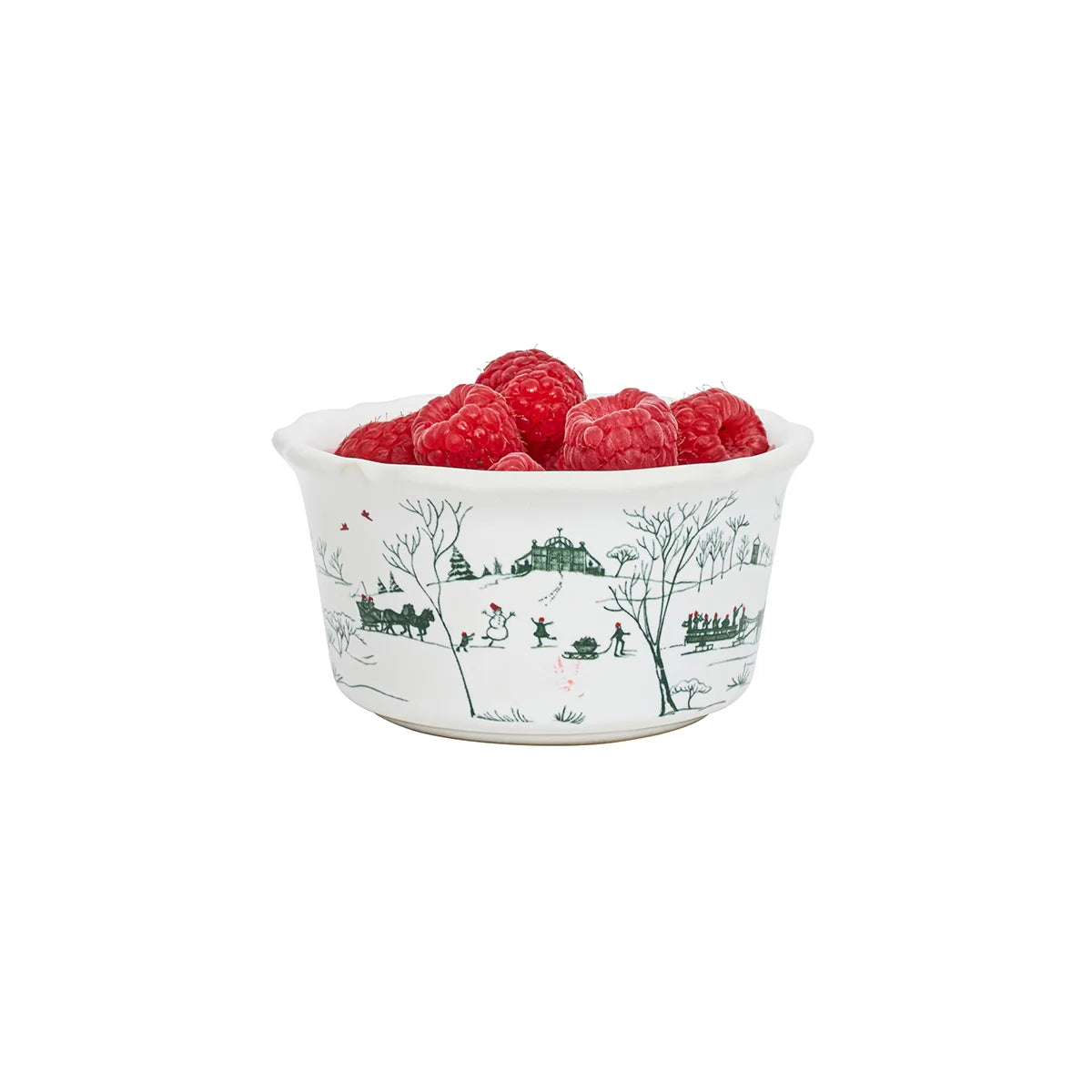 Juliska Country Estate Winter Frolic Ramekin - Evergreen