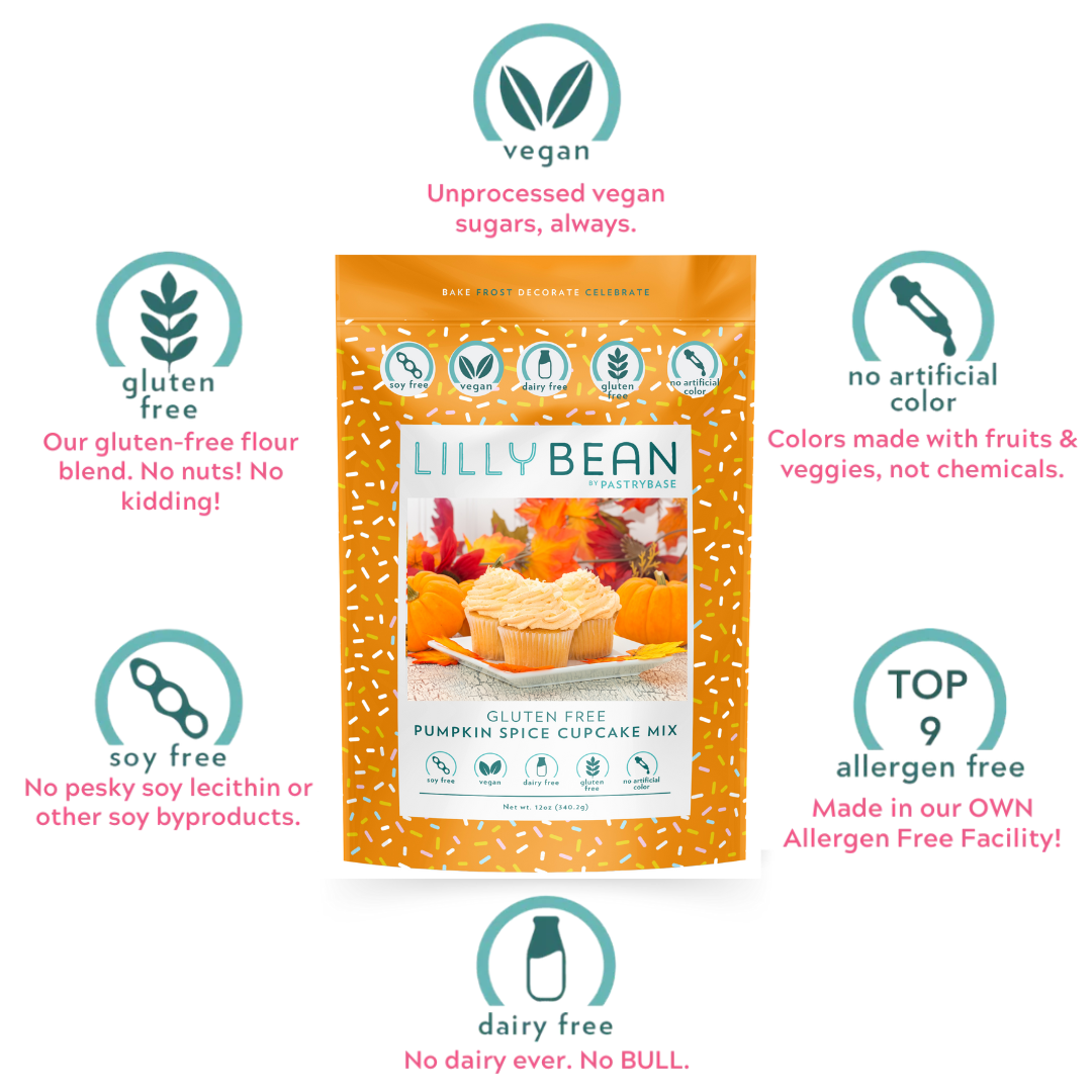 LillyBean Pumpkin Spice Cake & Cupcake Mix