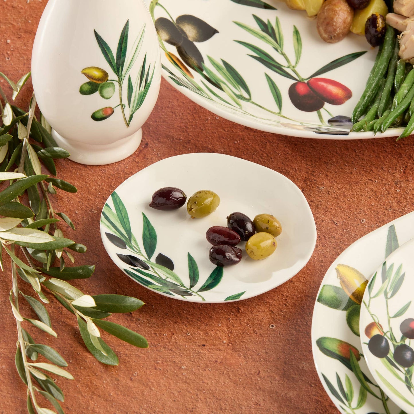 Oliva Canapé Plate 6 in.
