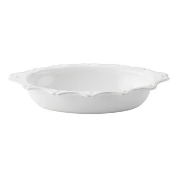 Juliska Berry & Thread 13" Oval Baker - Whitewash - Marcel’s Culinary Experience