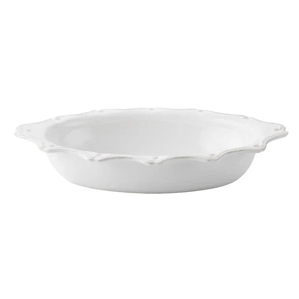 Juliska Berry & Thread 18" Oval Baker - Whitewash - Marcel’s Culinary Experience