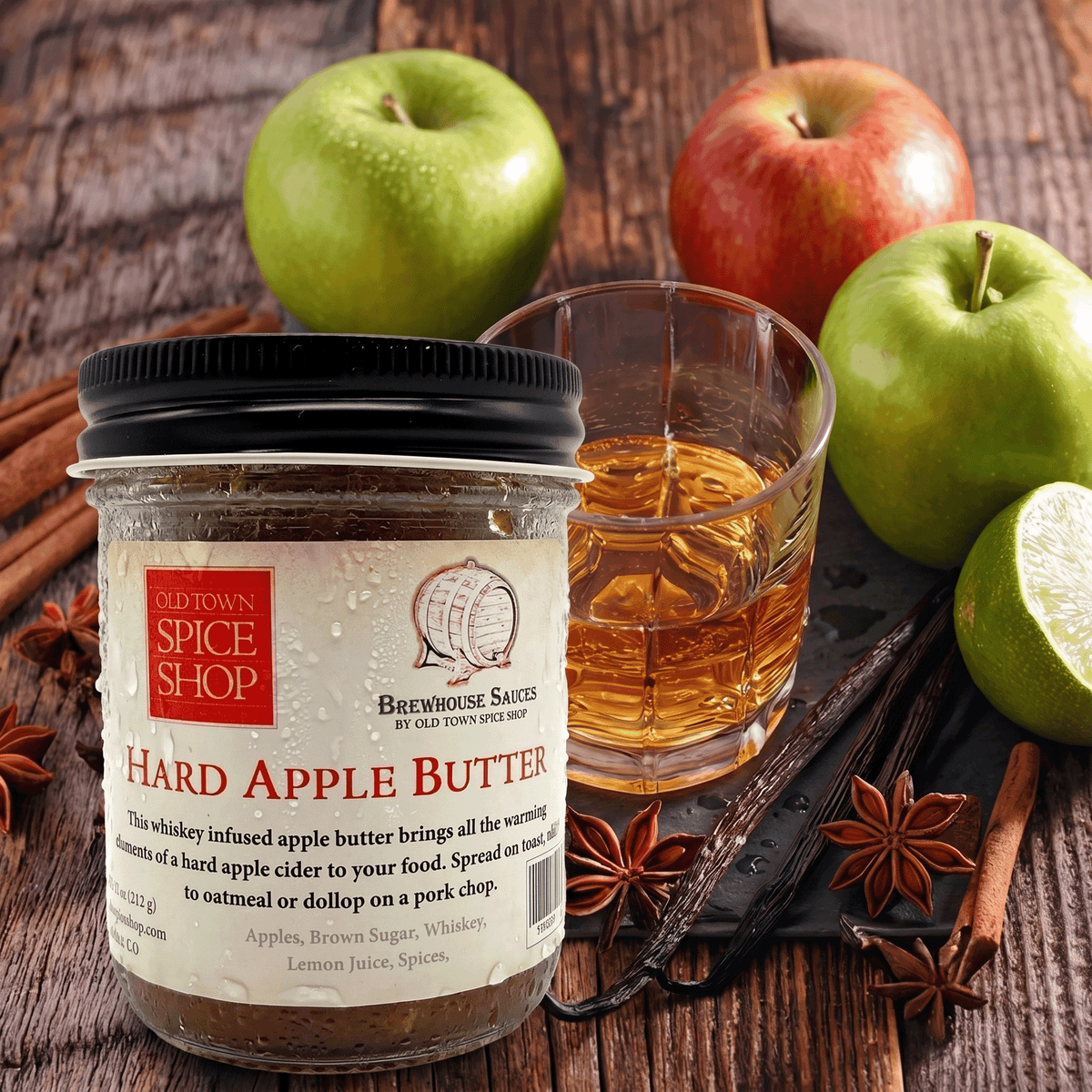 Hard Apple Butter | Whiskey-Infused Apple Spread