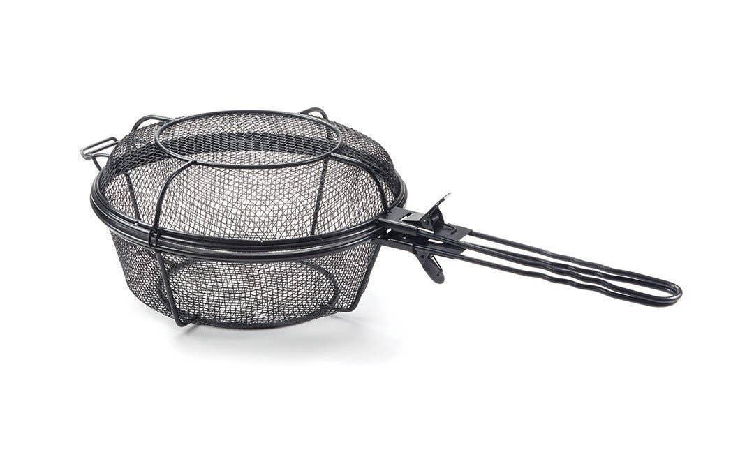 Chef's Jumbo Outdoor Grill Basket,12" x 23.5" x 4.25" - Marcel’s Culinary Experience