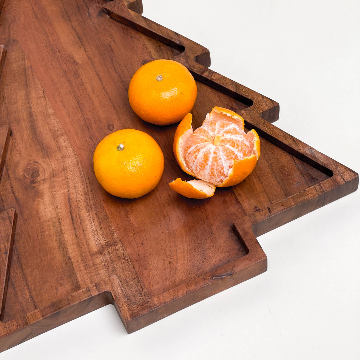 Pine Tree Wooden Serving Platter