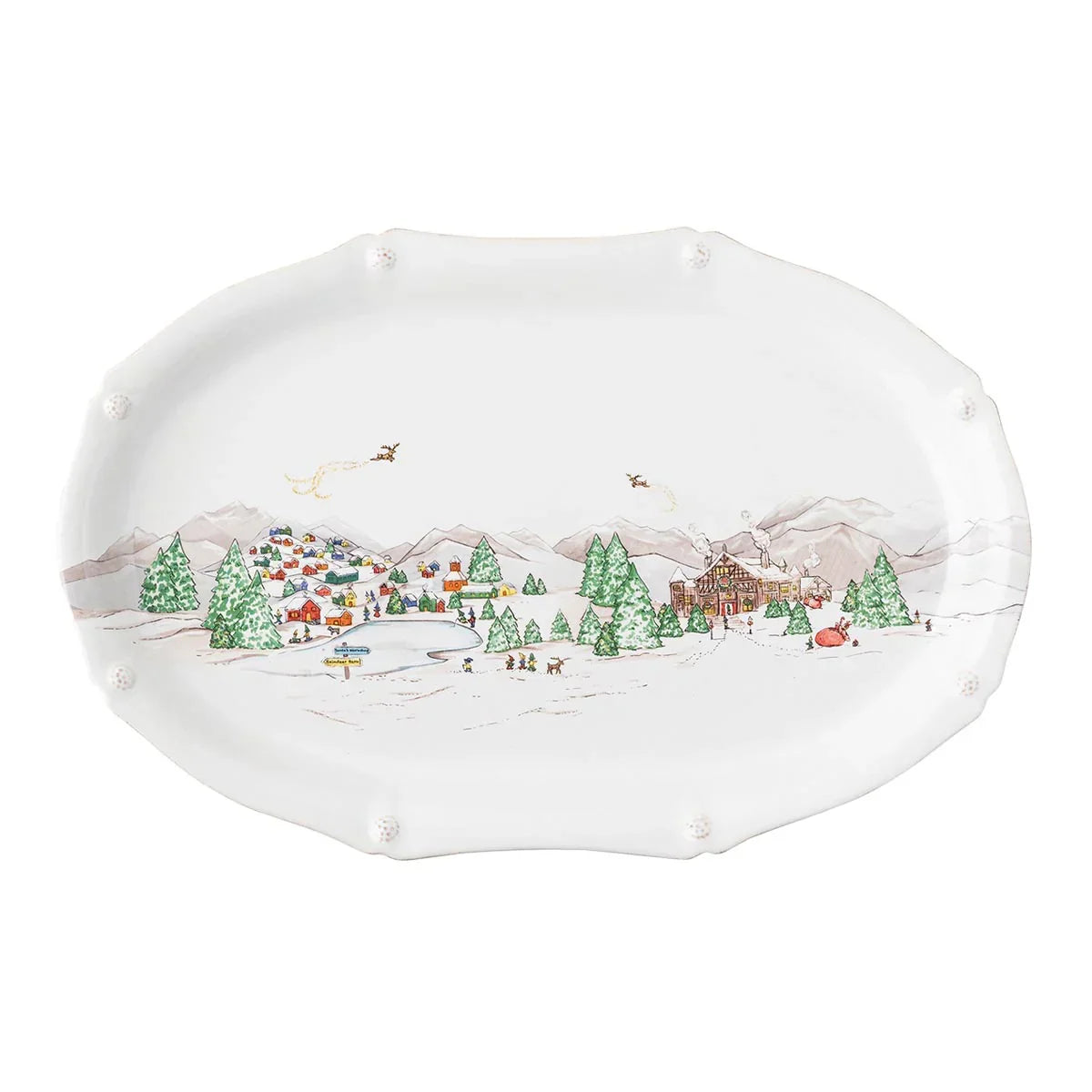Juliska Berry & Thread North Pole 17" Platter