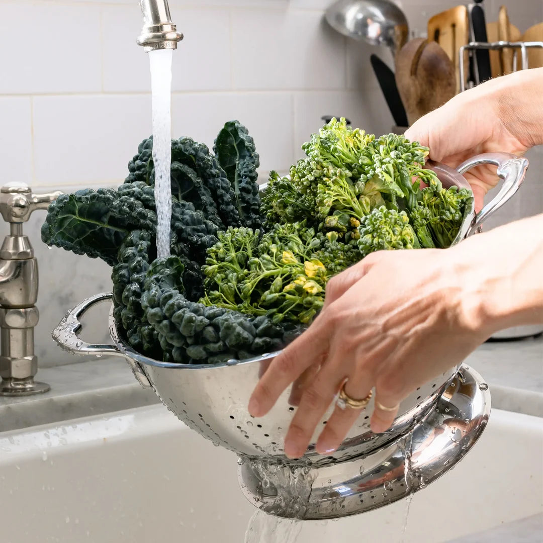 Hestan Provisions Stainless Steel Colander | 5 Quart