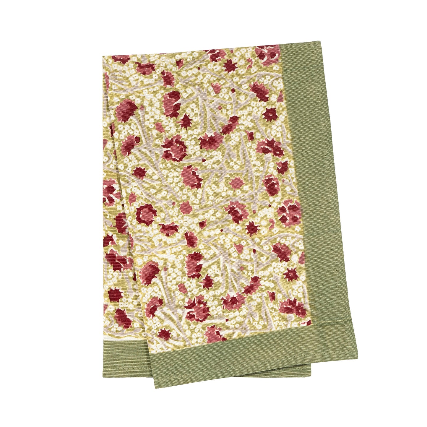 Couleur Nature Meadows Red & Green | Tea Towel - Marcel’s Culinary Experience