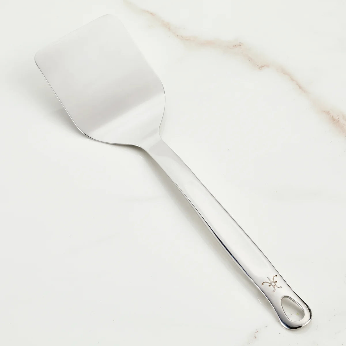 Hestan Provisions Stainless Steel Solid Turner | 13 Inch