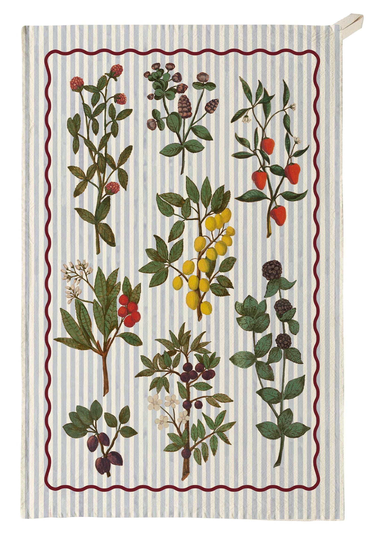 Festival of Fruits Organic Cotton Tea Towel