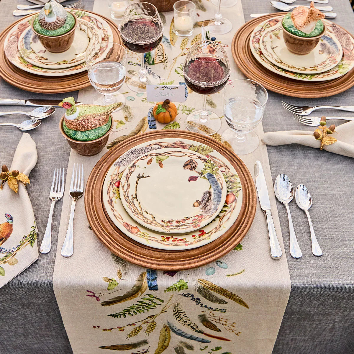 Juliska Forest Walk Party Plates Set/4