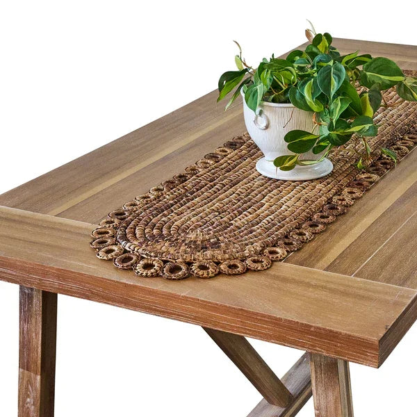 Juliska Rustic Ring 16" x 60" Table Runner - Natural - Marcel’s Culinary Experience
