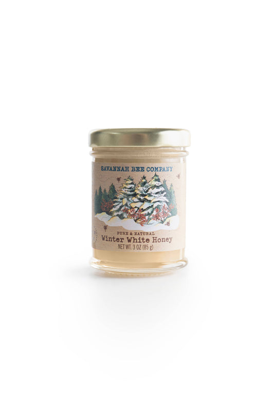 Savannah Bee Winter White Honey, 3 oz