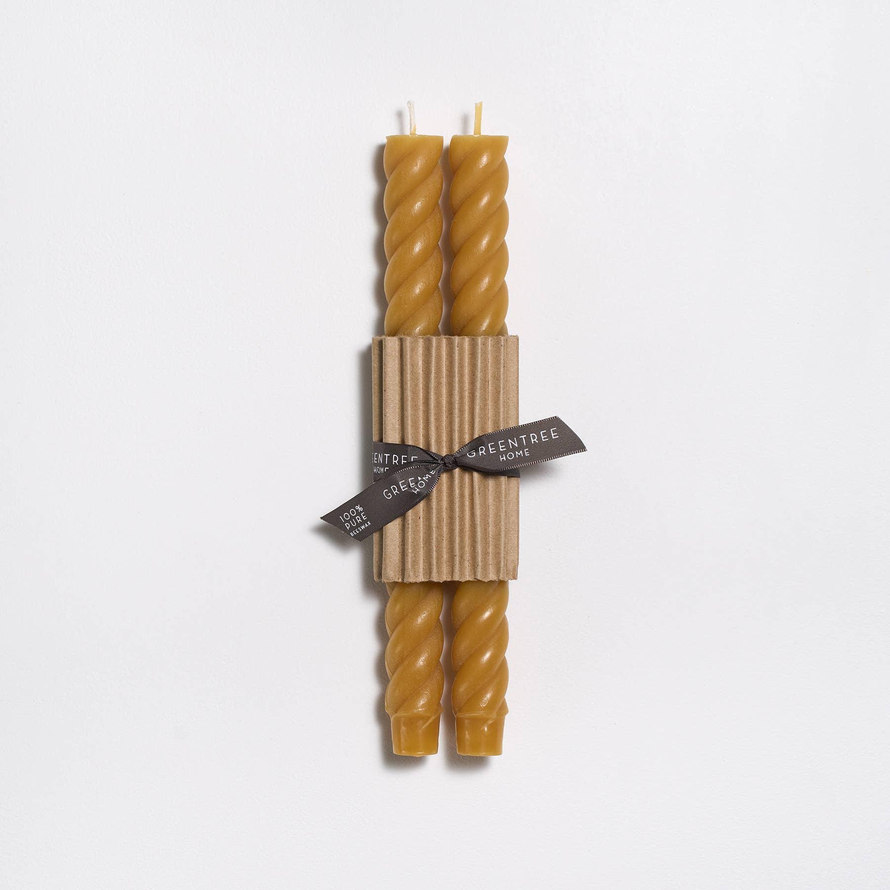 10" Rope Taper Candles - Marcel’s Culinary Experience