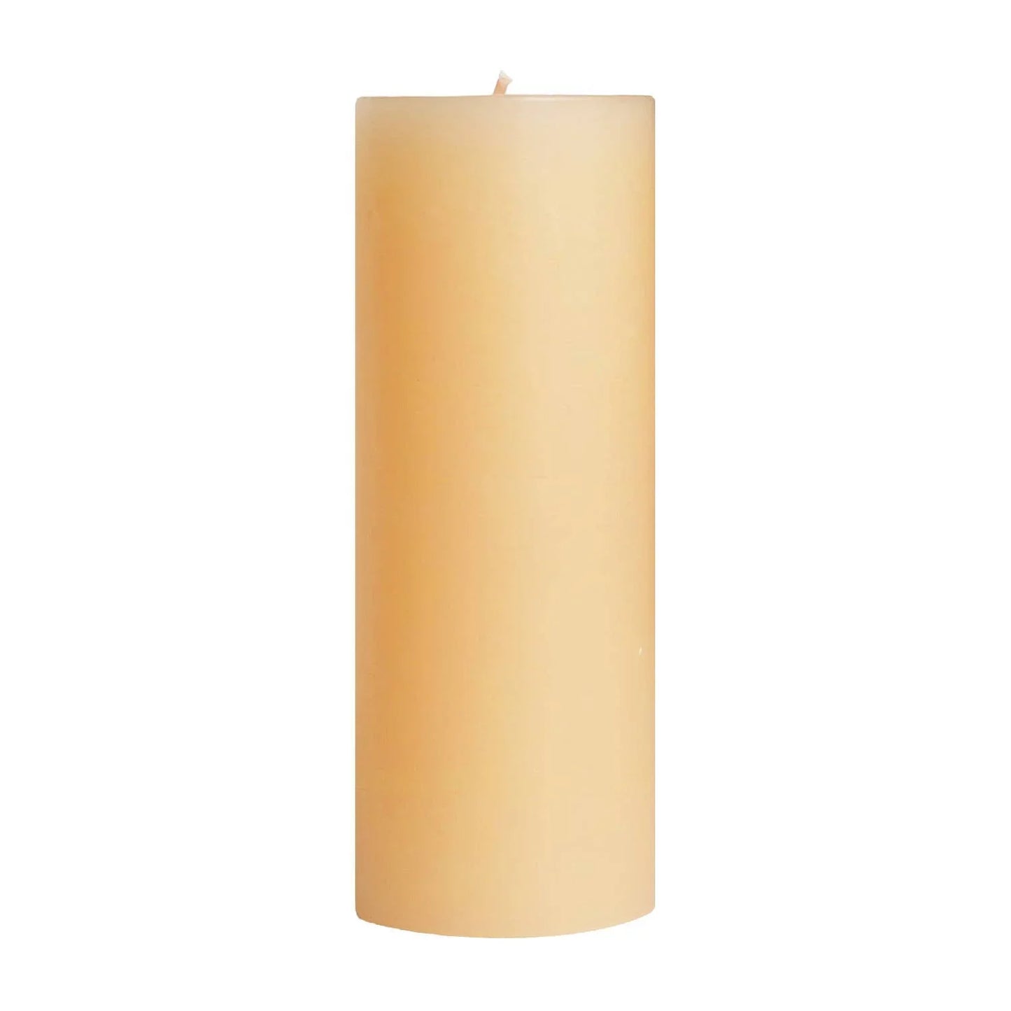 Mole Hollow Ivory Unscented Pillar Candles - 3x3", 3x6", 3x9" Sizes - Marcel’s Culinary Experience