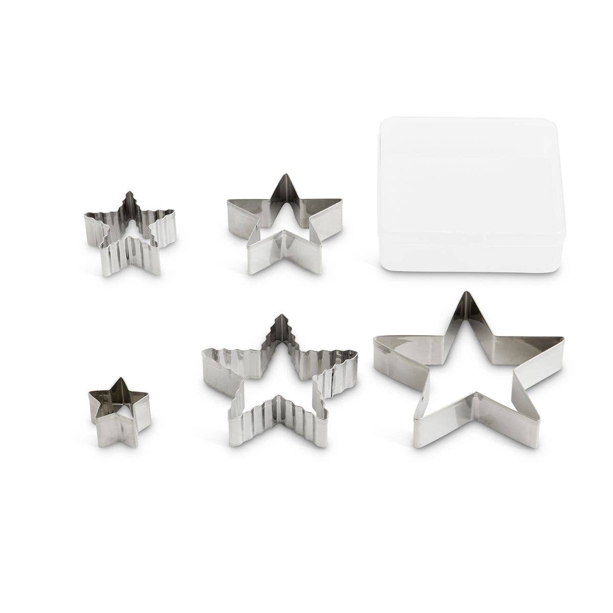 Baking Star Cutter Set With Container