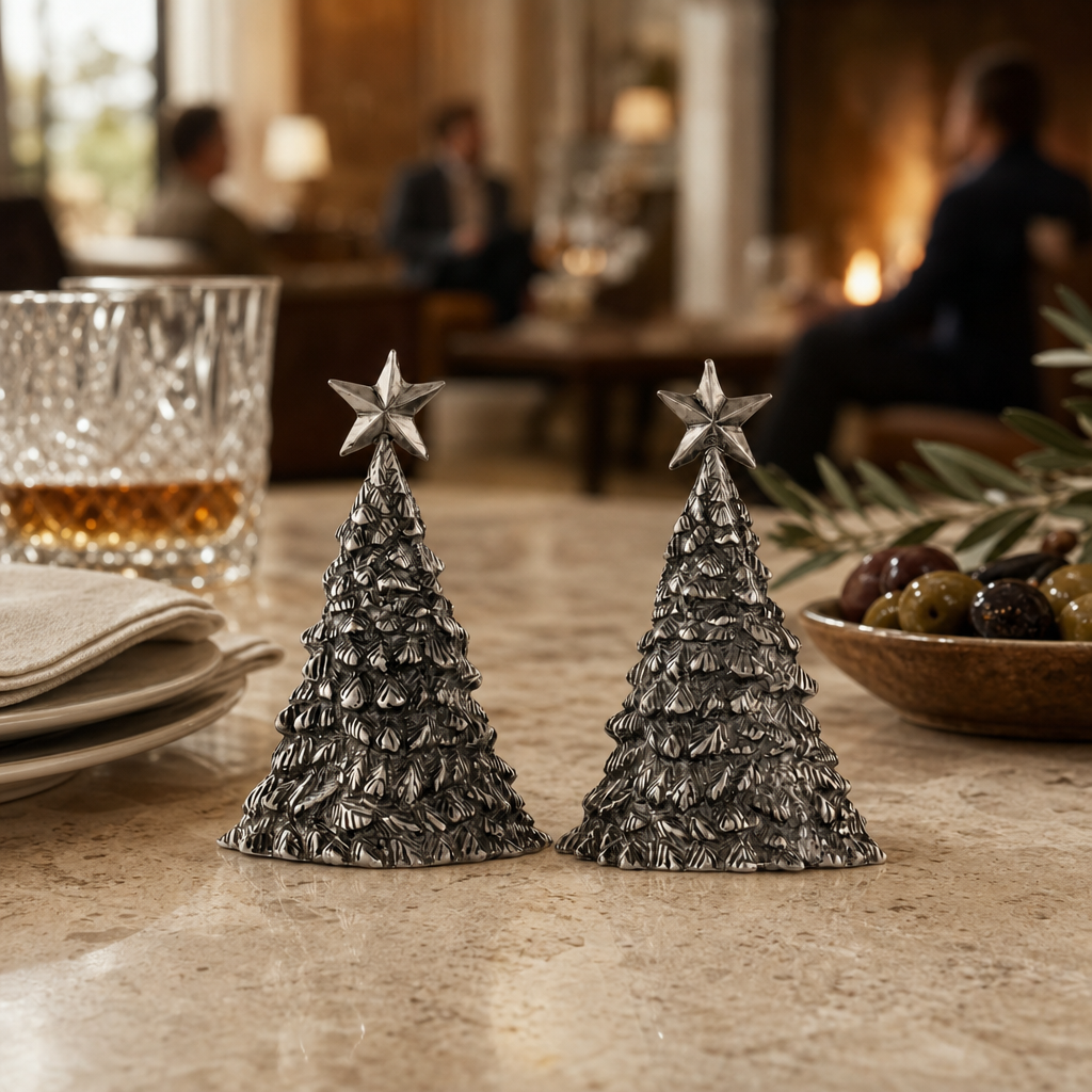 Christmas Tree Salt & Pepper Shakers