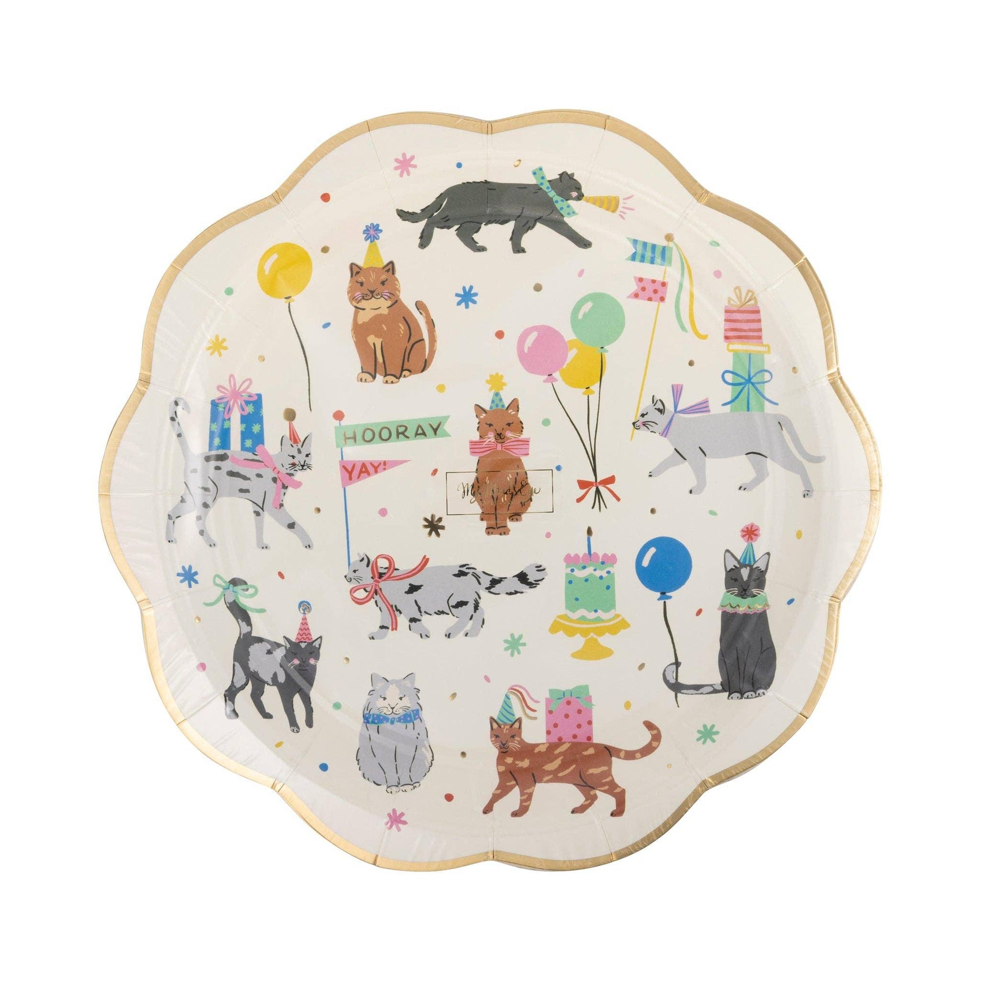 Cat Party Plate - Marcel’s Culinary Experience