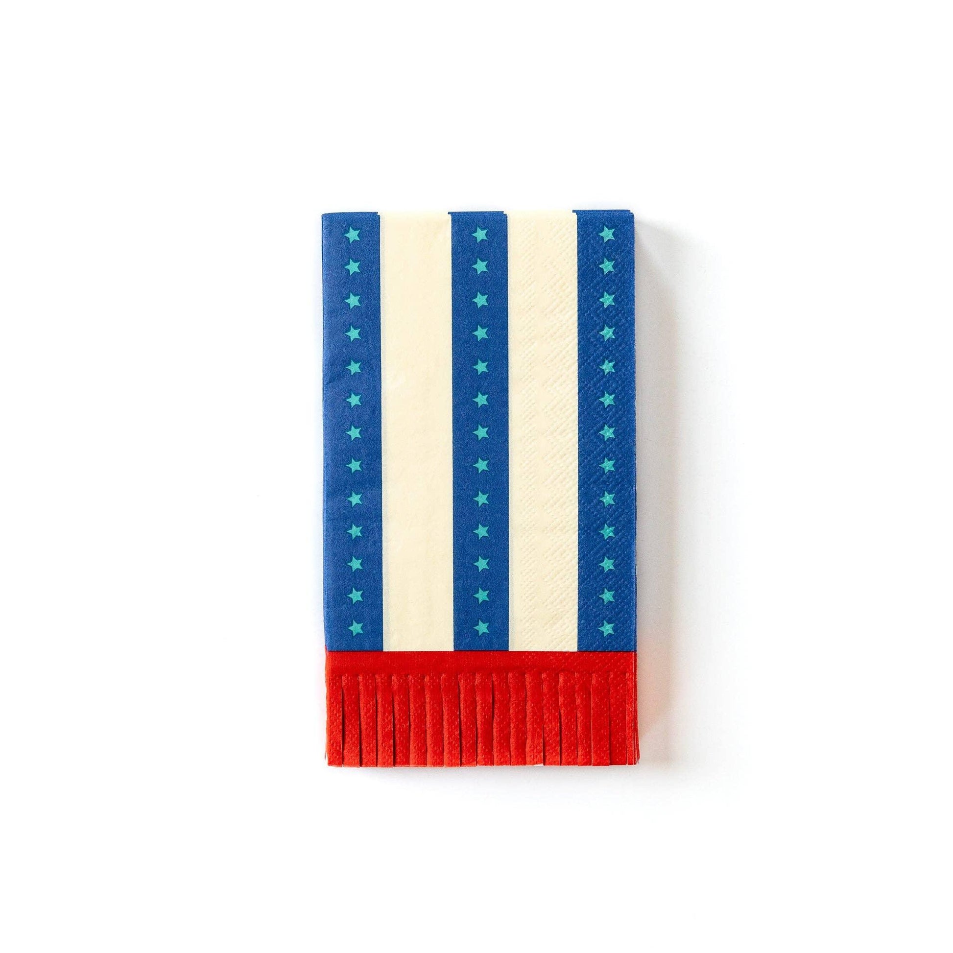 Stripes Fringe Guest Towel Napkins - Marcel’s Culinary Experience