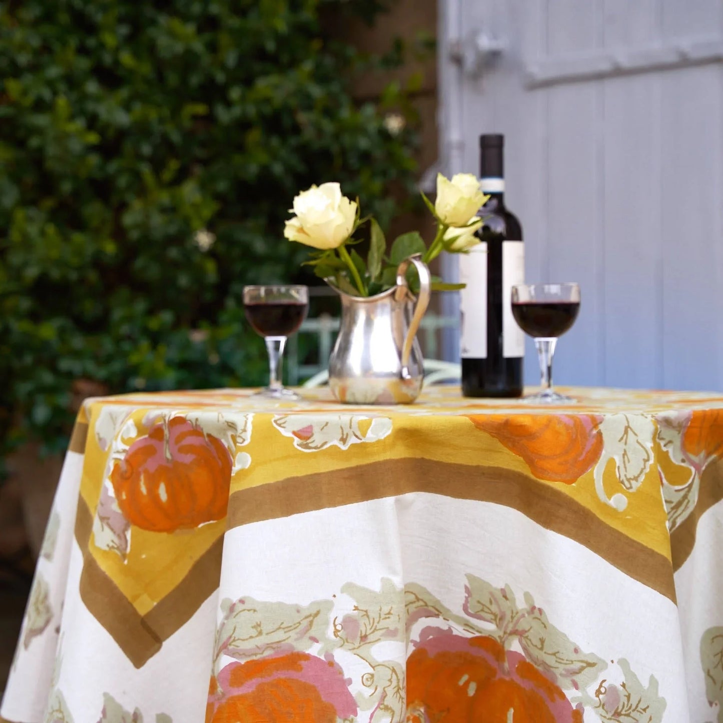 Pumpkin Orange & Mustard Tablecloths - Marcel’s Culinary Experience