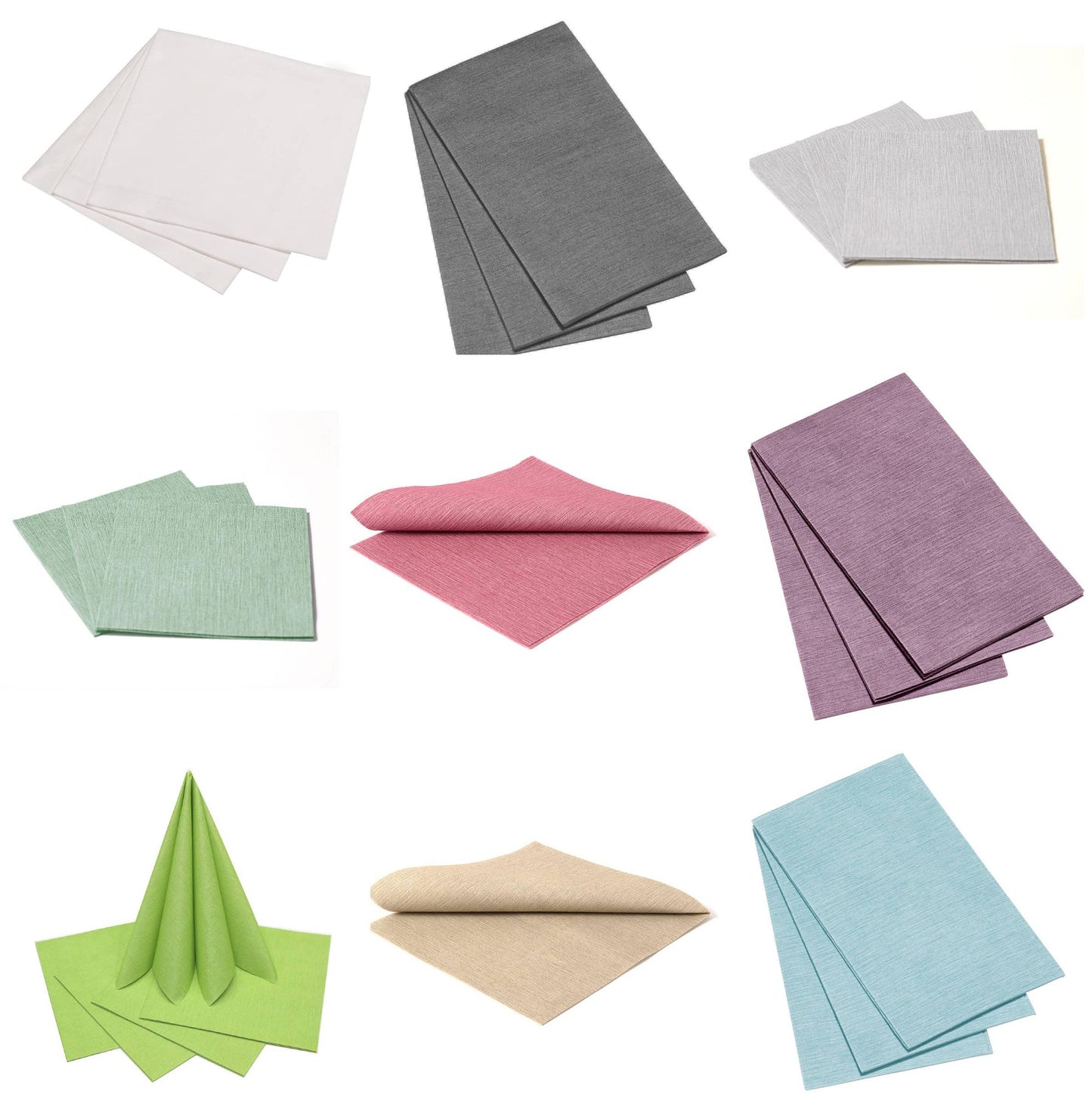 The Napkins Deluxe Napkins 25ct | Dinner, Cocktail & Guest Sizes - Marcel’s Culinary Experience