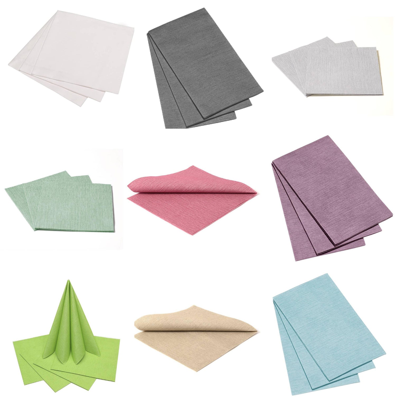 The Napkins Deluxe Napkins 25ct | Dinner, Cocktail & Guest Sizes - Marcel’s Culinary Experience