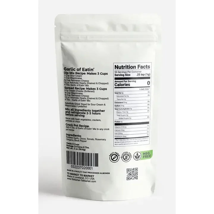 Garlic of Eatin' - Dip Mix - Marcel’s Culinary Experience