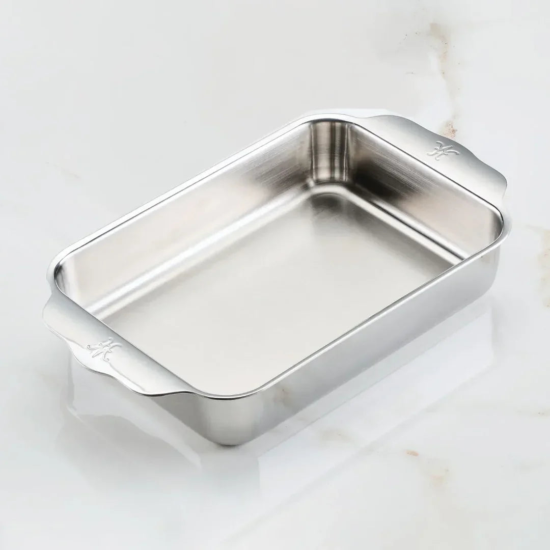 Hestan Provisions OvenBond Stainless-Steel Rectangular Baker 10x7 - Marcel’s Culinary Experience