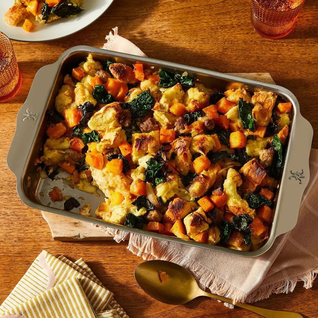 Hestan Provisions OvenBond Stainless-Steel Rectangular Baker 10x7 - Marcel’s Culinary Experience