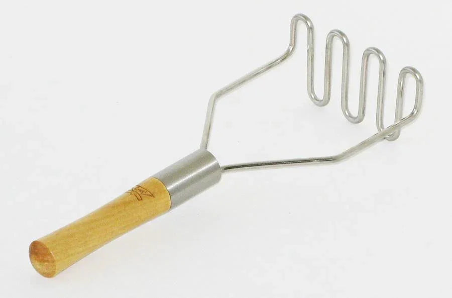 Best Mini Masher 8" Wood Handle - Marcel’s Culinary Experience