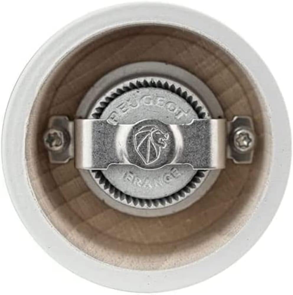 Peugeot Bistro Salt Mill Pearl Grey Gloss Painted Wood - 4"