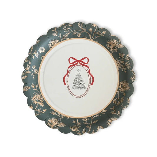 Hearth & Holly Vintage Floral Dessert Plates (12pcs) - Marcel’s Culinary Experience