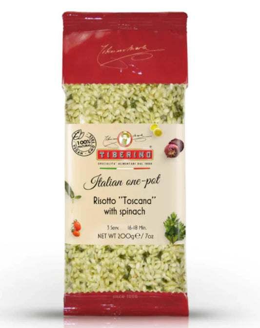 Toscana Spinach Risotto - Marcel’s Culinary Experience