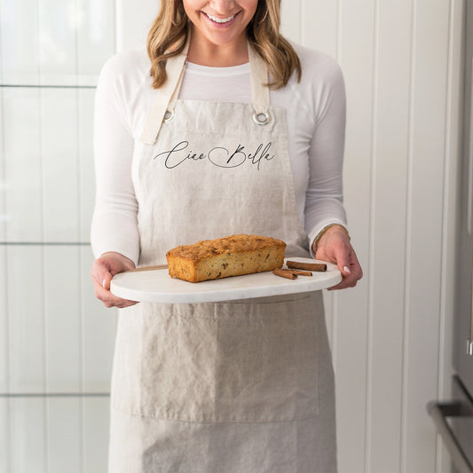 Ciao Bella Apron - Cotton Linen Blend