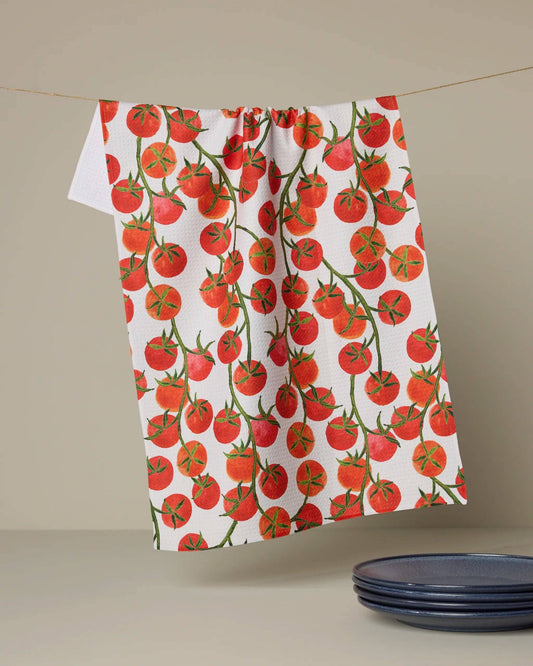 Geometry Ripe and Ready Tea Towel
