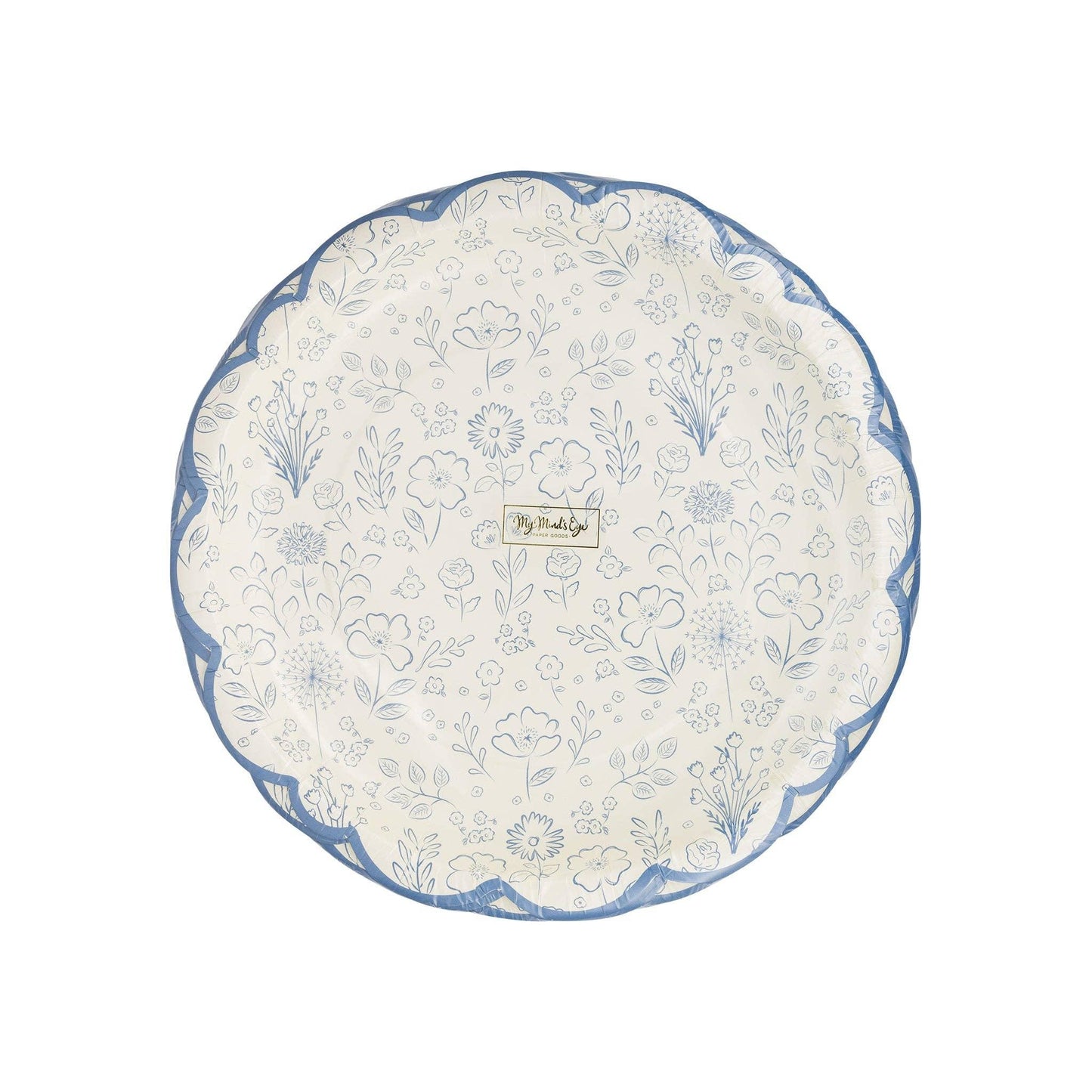Pembroke Floral 10" Paper Plate - Marcel’s Culinary Experience