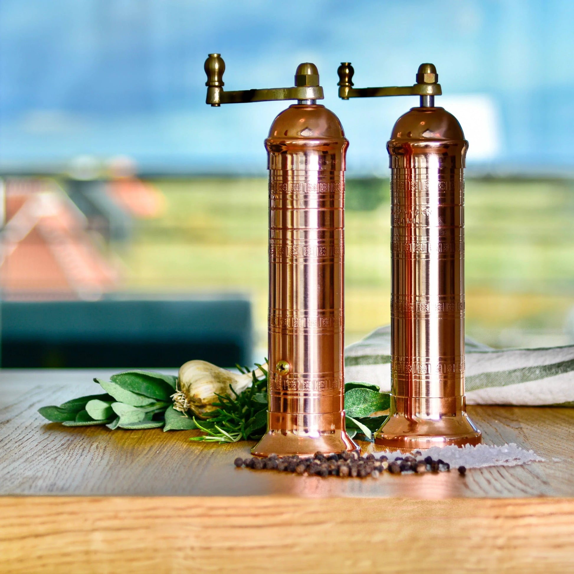 The original Copper Mill, 8" Salt Grinder - Marcel’s Culinary Experience