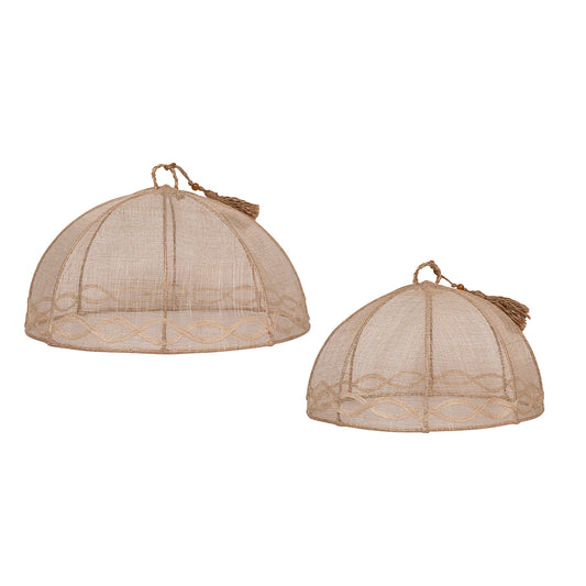 Juliska Tuileries Garden Mesh Round Food Cover, Set of 2