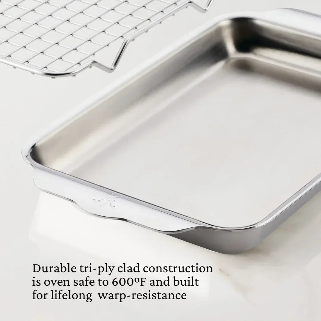 Hestan Provisions OvenBond Eighth Sheet Pan with Rack - Marcel’s Culinary Experience
