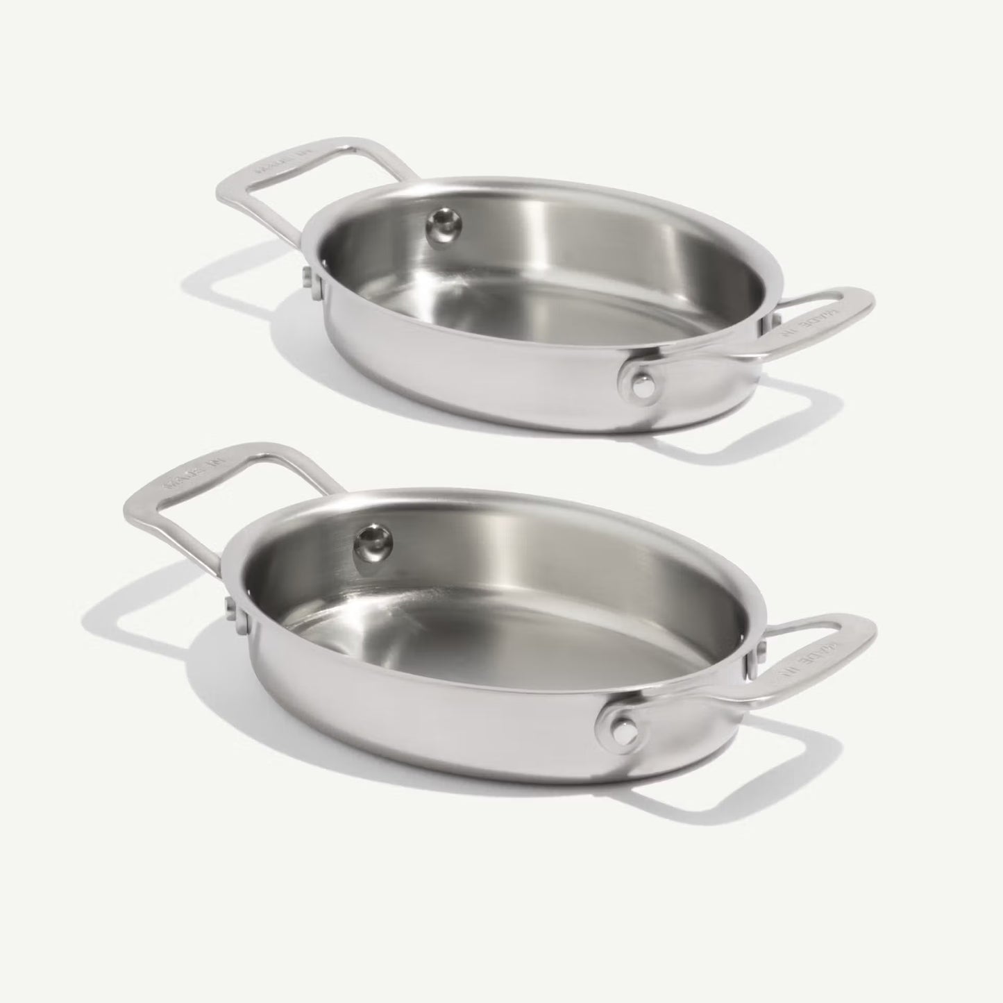 Made In Stainless Steel Gratin Dish