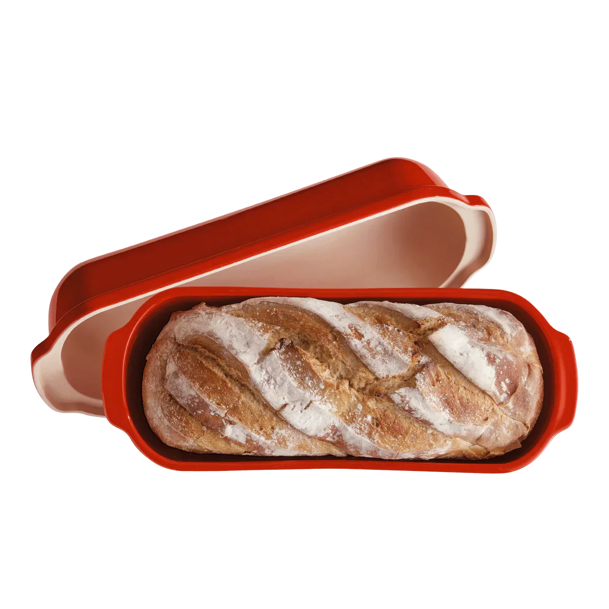 Emile Henry Burgundy Pullman/Long Loaf Bread Baker - Marcel’s Culinary Experience