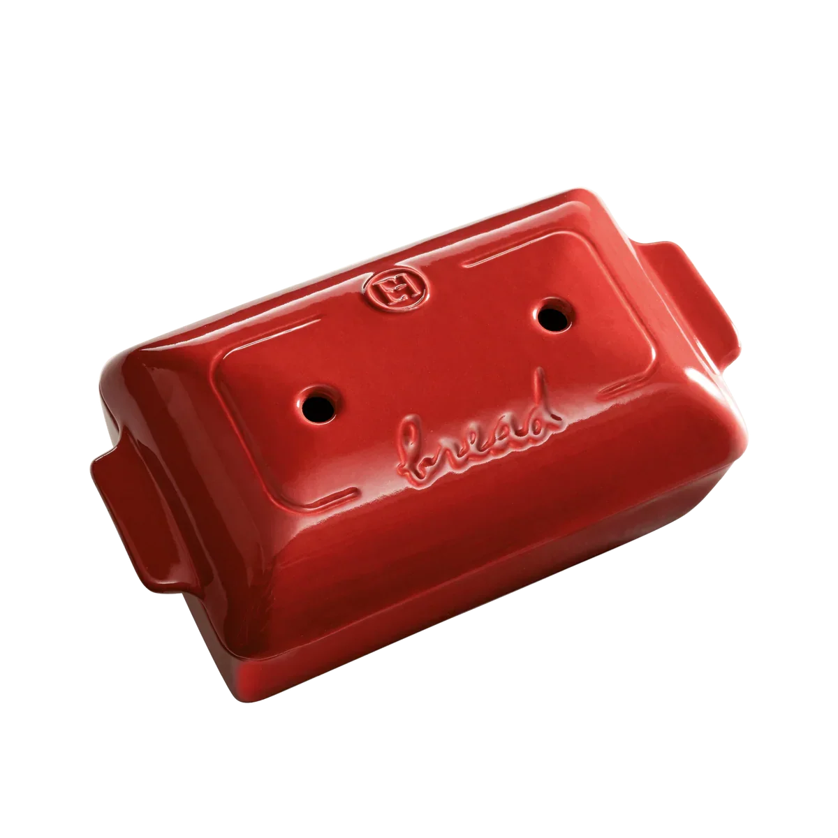 Emile Henry Rectangle Bread Baker Burgundy