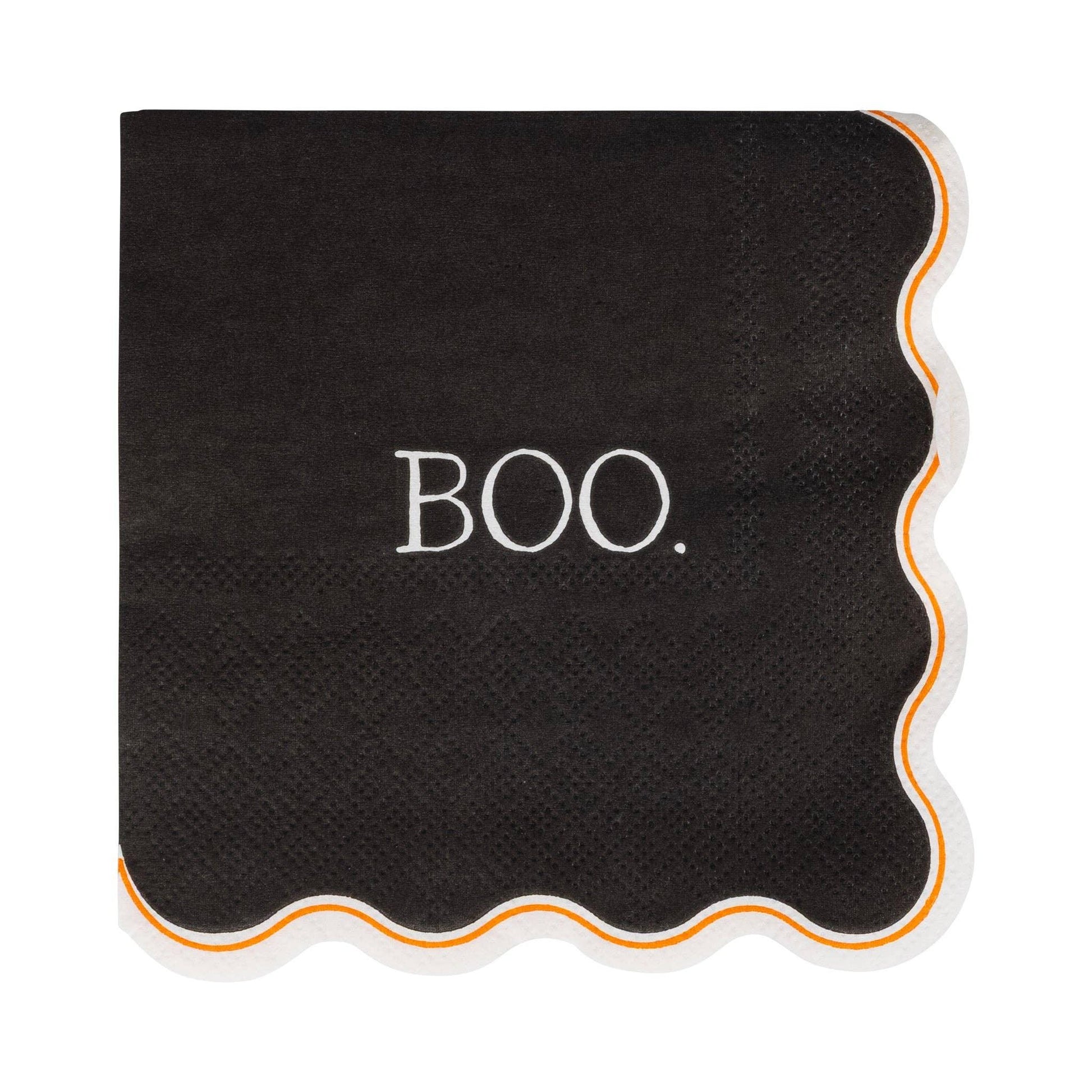 Vintage Boo Cocktail Napkin - Marcel’s Culinary Experience