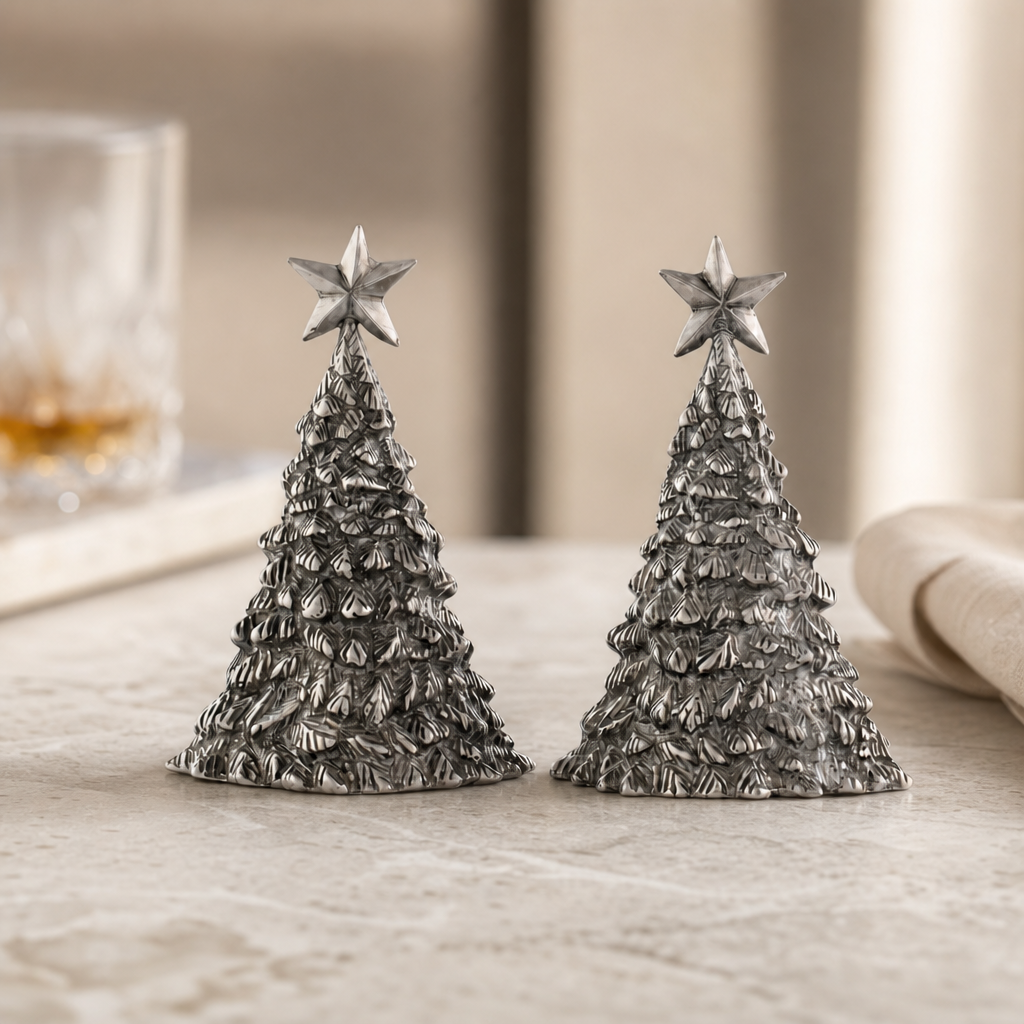 Christmas Tree Salt & Pepper Shakers
