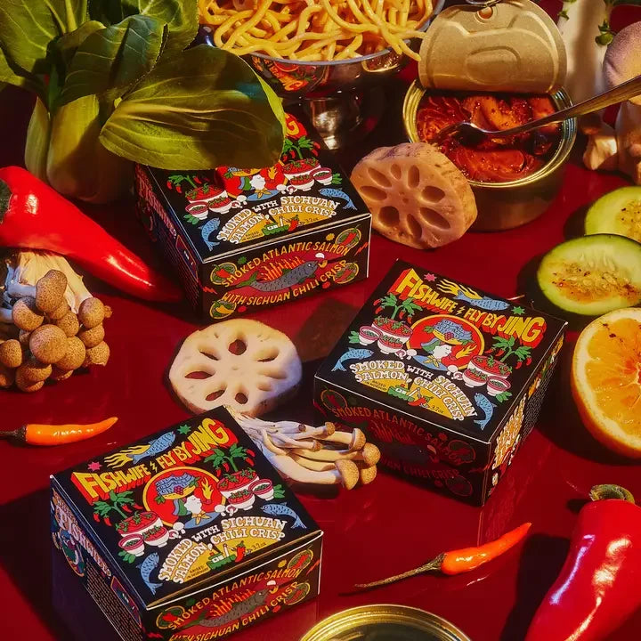 Fishwife Smoked Salmon with Fly By Jing Sichuan Chili Crisp - Marcel’s Culinary Experience